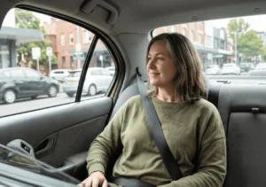 Torquay Taxi passenger